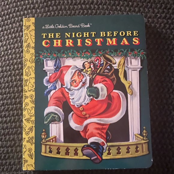 golden book Other - THE NIGHT BEFORE CHRISTMAS Golden Book CLASSIC - Board Book